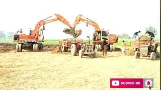 Two Excavator Operator Funny Video | Doosan140 vs Sollar | Excavator Action | Excavator Fans