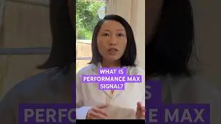 What is Performance Max Audience Signals? #googleads