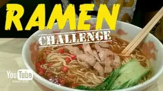 Ramen Challenge Bareng Si Mbaknya