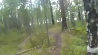 Эндуро-трасса, hyperlapse 7x