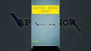 CSS Hover Effect with code | vs code | CSS + HTML | 