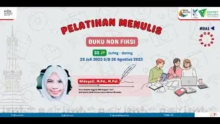Pelatihan Menulis Buku Non Fiksi