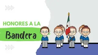 Honores a la bandera I Para niños