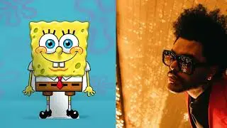 Spongebob Ft. The Weekend- Poison [AI Hazbin Hotel Cover]
