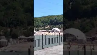 Полет на Zip line над озером СУККО
