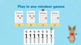 Rudolph the Red Nosed Reindeer - Ukulele and Recorder Play-Along
