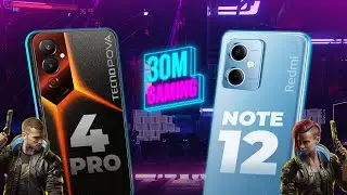 POVA 4 Pro vs. Redmi Note 12 🟣 30M Gaming S4 #4 - Cuộc đua dưới 5 triệu GAY CẤN!