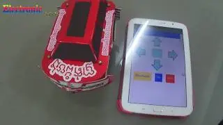 car control on phone connect bluetooth with Arduino | test roboot arduino