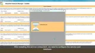 AdSysNet Password Manager installation