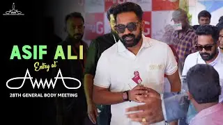 Asif Ali Entry At Amma 28th Annual General Body Meeting