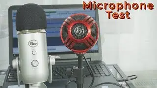 Arozzi Sfera Red microphone test vs Blue Yeti [recording quality]