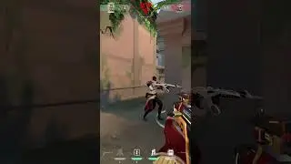 The funniest knife kill in Valorant 😂 #valorant