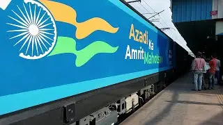 12000 HP WAG 12 toying with empty freight !! Stunning Super Acceleration!