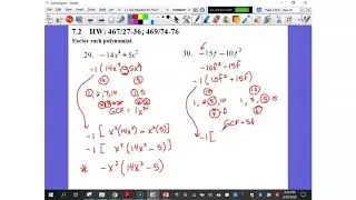 Alg I - 7.2 Part 1 HW Solutions