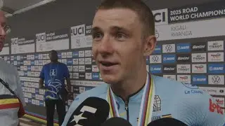 Remco Evenepoel | Post-Race Interview | World Championships Kigali 2025 - .