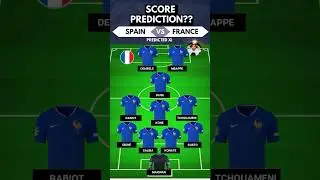 SPAIN vs FRANCE: PREDICTED LINEUPS 🔥⚽ | NATIONS LEAGUE CLASH!