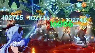 Ganyu Nahida Melt Team | 100k Per Charge Shot