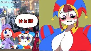 In Dublin Irland Ragatha & Pomni  React To The Amazing Digital Circus. Funny TicToc  Animations-16