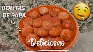 BOLITAS DE PAPA CON QUESO❤️/ Yo soy Ice