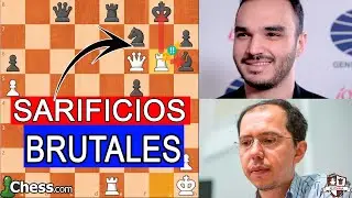 Llena de Sacrificios BRUTALES! Rustam Kasimdzhanov Vs Amin Tabatabaei
