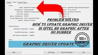 how to update intel hd graphic driver on computer for free