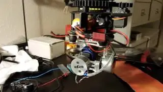 Gimbal pan module -  first test