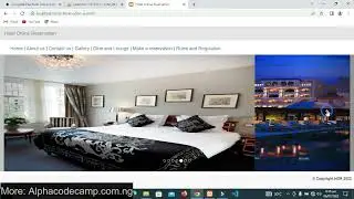 Complete free online hotel reservation website script using php, MySQL