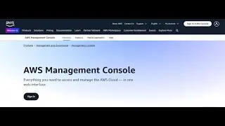 AWS Console, CLI  Access And Credentials Configuration