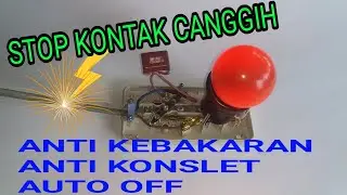 StopKontak Canggih , ada fitur Anti konslet , Anti kebakaran juga ...