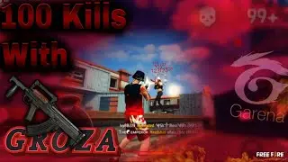 100 Kills CHALLENGE | GROZA || Freefire