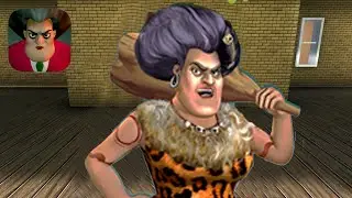 Scary Teacher Stone Age New Update Part 48 New Chapters Game Secrets (IOS ANDROID)