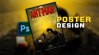 Antman Poster Design | Photoshop Tutorial