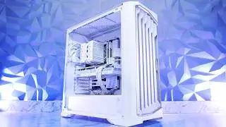 BEST $1,700 Gaming PC Build - All White!