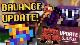 RotMG HUGE BALANCE UPDATE! Shiny EXCLUSIVE ITEMS, NEW Battlepass And MORE!!