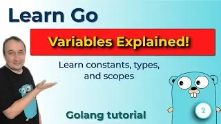 Golang Constants, Types & Scope Explained! - (2)