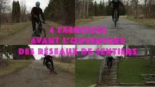 Les exercices pour préparer pour ma saison de MTB