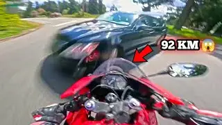 TERPENTAL!! Kecelakaan Nabrak Pembatasan Jalan - Crash Motorcycle