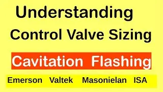 اساسيات حساب بلوف التحكم للسوائل Control Valve Calculation Liquids Basics