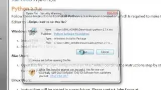 Theme Editor - Installing Python