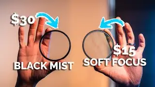 BUDGET Cinematic Diffusion Filters - Walking Way Black Mist & Slim Soft Focus