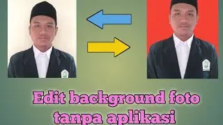 Cara mengganti background pas foto di hp android tanpa aplikasi