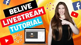 How To Use BeLive To Livestream (On-Screen Tutorial 2021) BeLive.tv