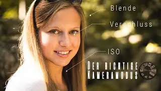 #2 Portrait Fotografie Programmmodus der Kamera leicht erklärt