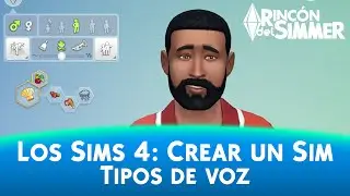 Los Sims 4 - Crear un Sim: Tipos de voz