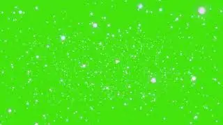 HD Green Screen | Floating Particles in Space: A Stunning After Effects Animation