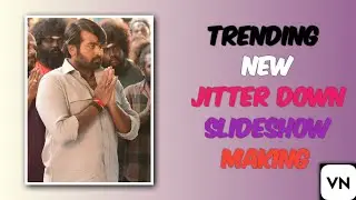 New Trending VN Photo Jitter Down Effect Editing | VN Music Template Editing Tutorial