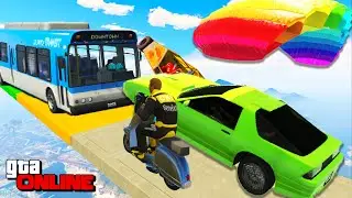 АВТОБУС ЕДИМ К НАМ НАВСТРЕЧУ! СЕЙЧАС БУДЕТ МЯСО! GTA 5 ОНЛАЙН