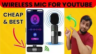 best cheap wireless mic for vlogging | best wireless microphone | wireless mic for youtube videos
