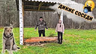 🛠Реальная жизнь в ДЕРЕВНЕ: стройка, природа и незваные ГОСТИ...♥️ ВЫПУСК 50