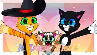Morat - ¿ A Dónde Vamos ?💗🏃|Gato Con Botas y Kitty /Animación/